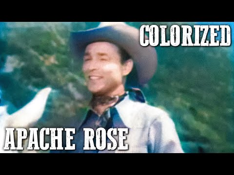 Apache Rose | COLORIZED | Roy Rogers | Western Movie | Cowboys | Old West