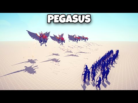 PEGASUS VS EVERY RANGE UNITS - Totally Accurate Battle Simulator TABS