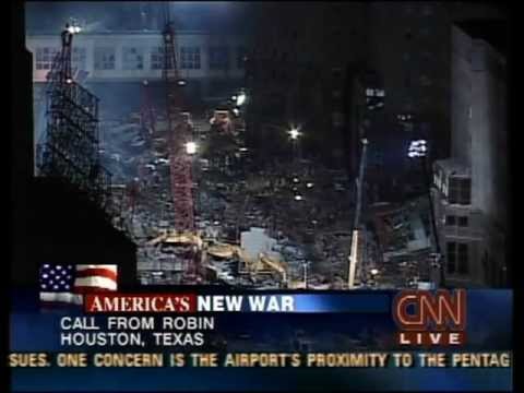 CNN 9/11 LIVE TV Coverage (9/15/01) 12:15 A.M - 12:30 A.M