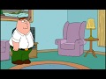 PETER FORGETS HOW TO SIT DOWN (FAMILY GUY)