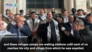 Abdallah Kmeil speaking about refugee camps as waiting stations
