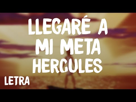 Hercules - Llegaré a mi meta (Letra/Lyrics)