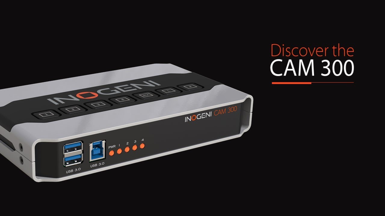 Inogeni Sélecteur de caméra CAM300 2x USB/2x HDMI – USB 3.0