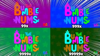 The Bumble Nums Intro Logo in Lightning 999999x Speed Klasky Csupo Effects!