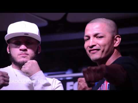 Sammy Vasquez vs. Aron Martinez FACE OFF!