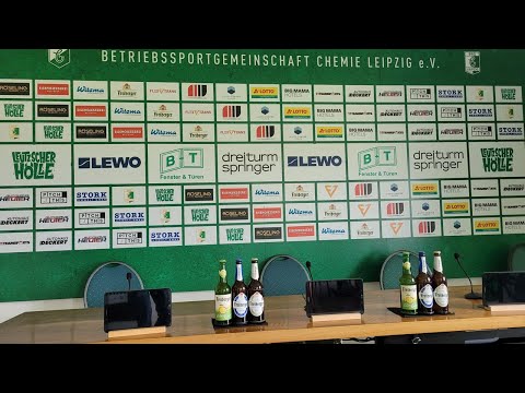 Pressekonferenz nach Chemie – VSG Altglienicke