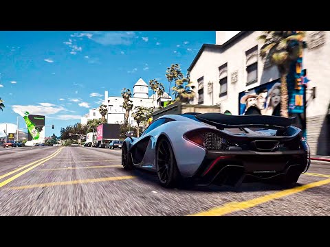GRAND THEFT AUTO 5 Next Gen Graphics (PC 4K 60FPS) RTX 3090 MAX SETTINGS