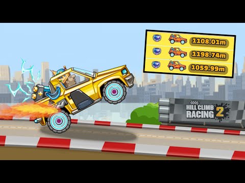 I won all 9 wheelies with CC-EV achieving 2 world records in the process - Hill Climb Racing 2
