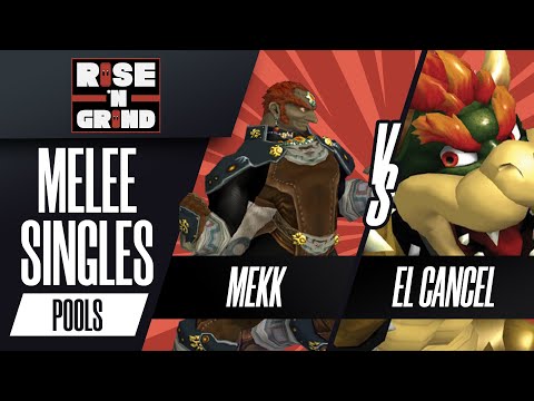 Mekk (Ganondorf) vs El Cancel (Bowser/Marth/Ganondorf) - Melee Singles Pools - Rise N Grind 2023