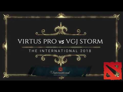 Virtus Pro vs VGJ Storm (TI8 Group Stage) HD