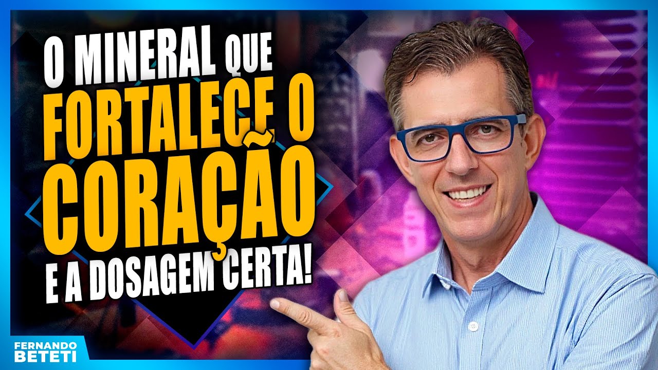 Qual mineral usar para o coração e qual a dosagem certa?