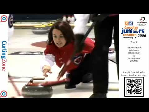 CurlTV Replay: 2006 Canadian Juniors - Stacie Devereaux (NL) vs. Mandy Selzer (SK)