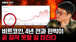 비트코인, 4년 전과 판밖이. 곧 짐작 못할 일 터진다 | 강환국 작가 1부