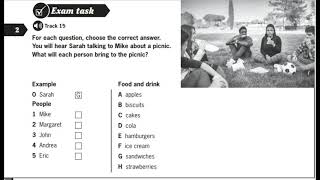 Exam Booster   Listening Part 5   Test 1