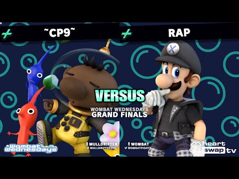 Wombat Wednesdays 55 P+ - ~CP9~ (Olimar) Vs. Rap (Luigi) Project + Grand Finals