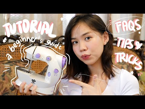 Mini Sewing Machine Tutorial for Beginners, FAQS, Tips & Tricks (ENG/FIL)