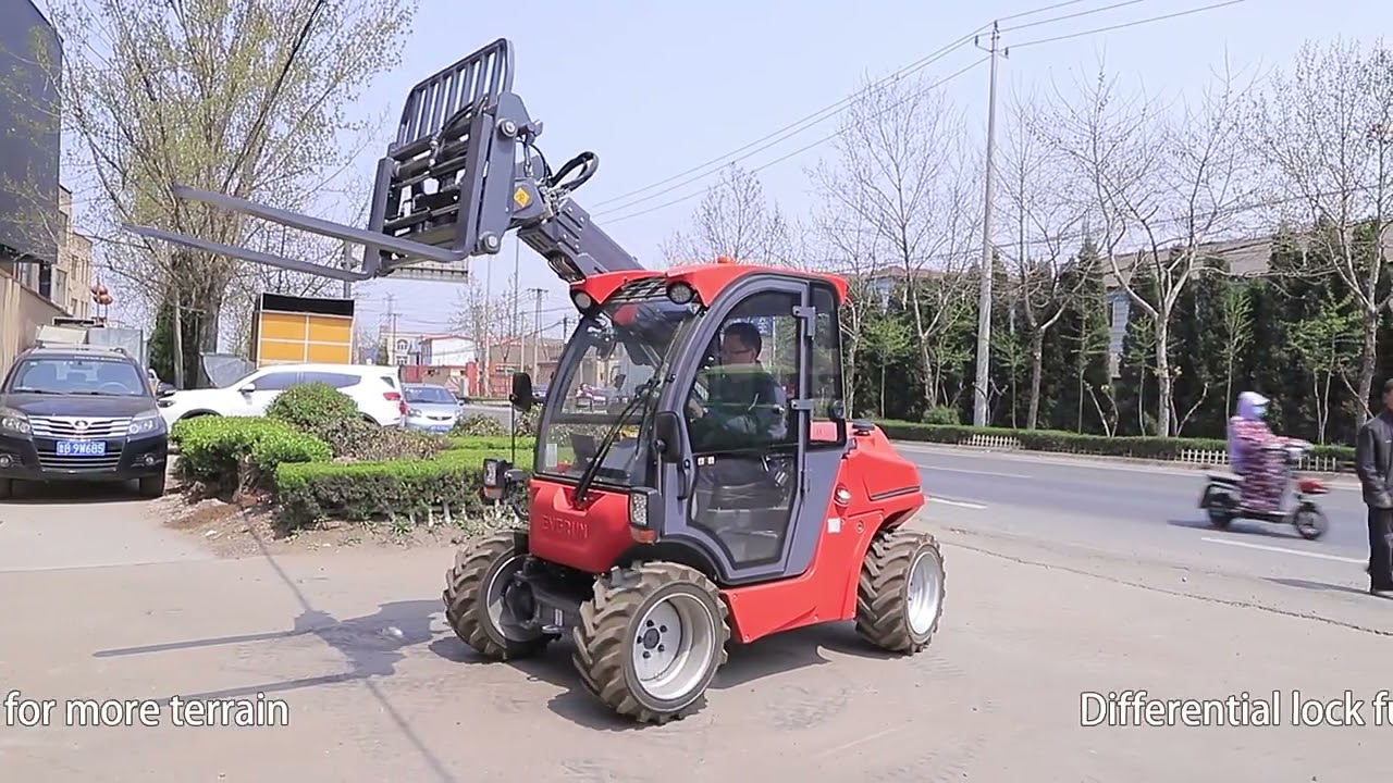 CE Small Telehandler Mini Wheel Loader