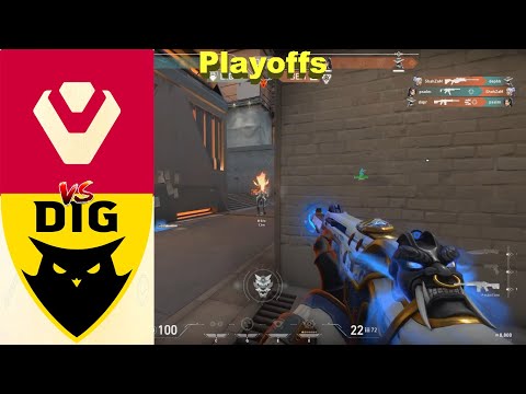 Sentinels vs Dignitas Map1 - Upper Bracket round1 - Full Game | Pop Flash | Valorant