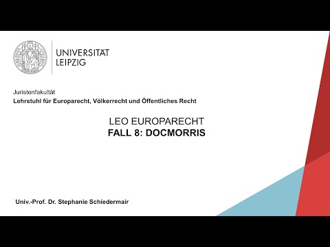 LEO-Repetitorium Europarecht – Fall 7 (2/2) | Fall 8: DocMorris (1/2)
