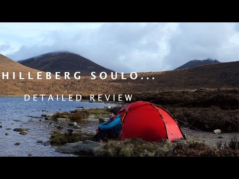 HILLEBERG SOULO - REVIEW - DETAILED LOOK - WILD CAMPING - STRONGEST ONE PERSON TENT ?
