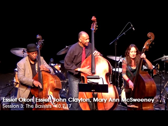 Oregon Coast Jazz Party 2017 - Essiet Okon Essiet, John Clayton, Mary Ann McSweeney