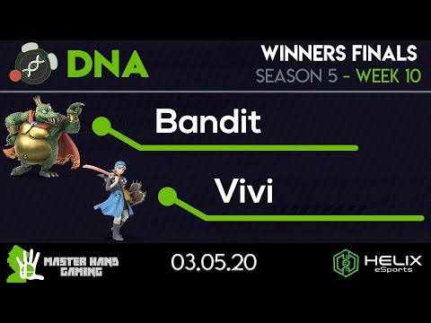 DNA S5:W10 - Bandit (King K Rool) Vs. Vivi (Hero) - Winners Finals