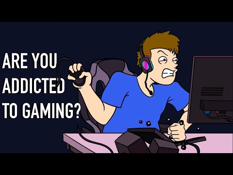 are you addicted to games or gaming.. why it bad because it self absorbed and boring..