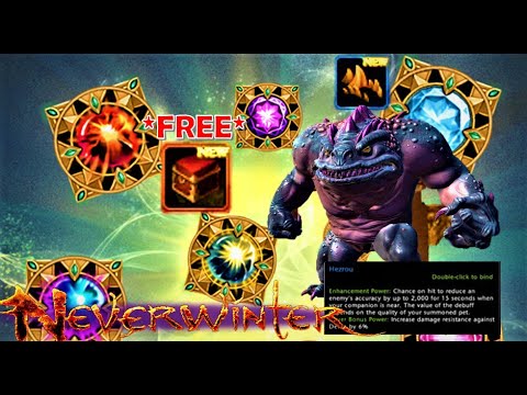 FREE Rank 15 Enchantment & NEW Companion best for Tanks in endgame - Neverwinter mod 18
