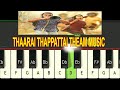 HOW TO PLAY THEAM MUSIC THAARAI TAPPATTAI MY MUSIC MASTER