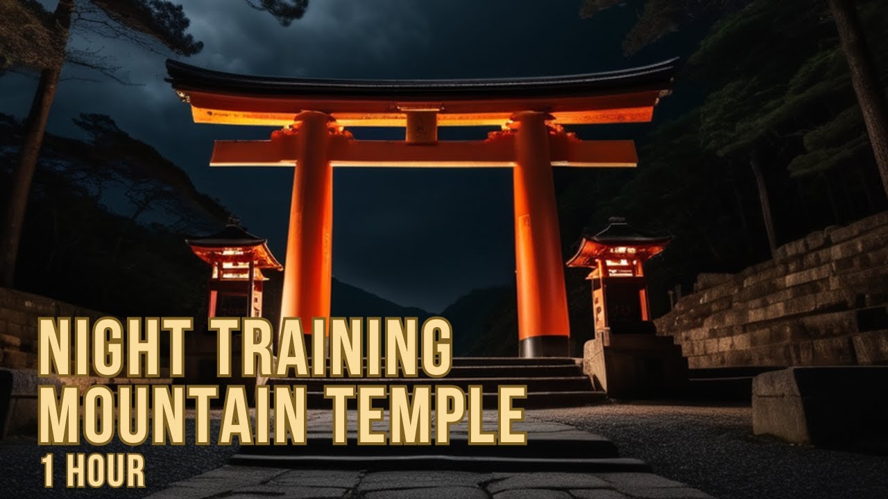 Night Training in the Mountain Temple
