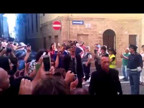 Matrimonio Elisabetta Canalis L'arrivo di Belen