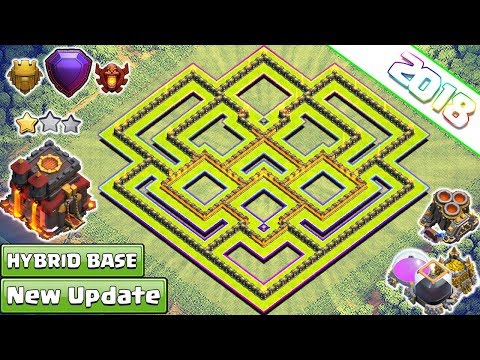 BEST TH10 Base 2018 | New Town Hall 10 Trophy/Farming Base | Anti Everything | Clash of Clans 2018