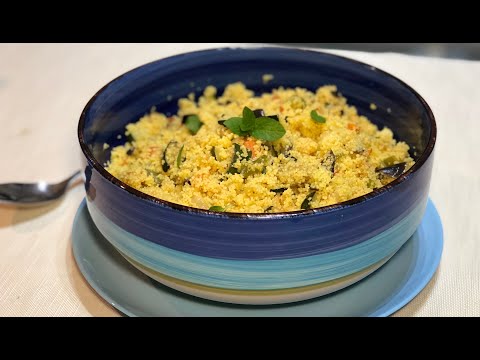 Kuskus me perime  -  Couscous with vegetables 🥘