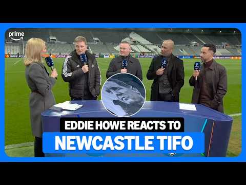 "I didn't even see it!" 😅🤣 | Eddie Howe Post-match interview | UEFA Champions League