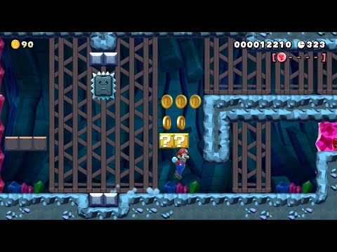 Eric's Super Mario Maker 2 Levels: Invisible Block Catacombs