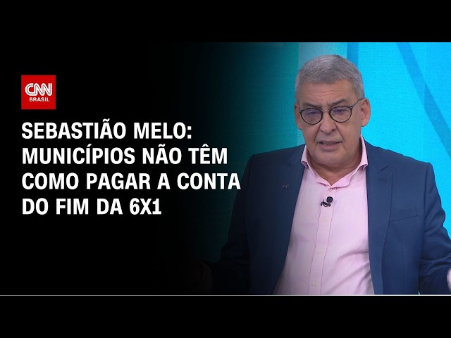 Municípios não têm como pagar a conta do fim da 6x1, diz prefeito de Porto Alegre | CNN 360º