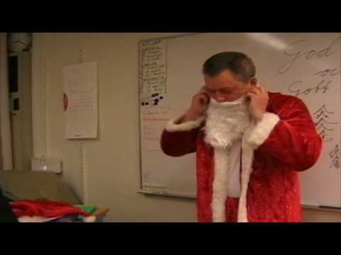 Christmas show at Bagarmossens school Part 1:Behind the scenes