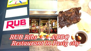 RUB Ribs &BBQ Restaurant Yummy 😋 Yummy meat 🥩 🍖 and 🍖🍗🍖please try it 🥩🍖🍗🥓