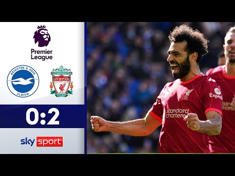 Reds siegen zum 8. Mal in Folge! | Brighton - FC Liverpool 0:2 | Highlights - Premier League 21/22