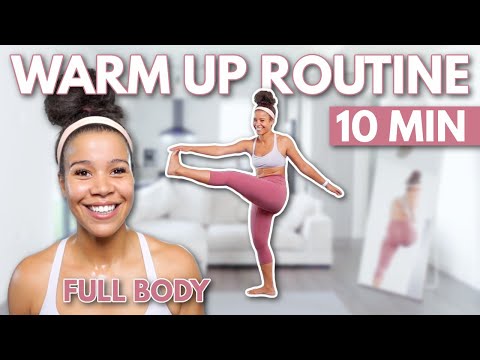 Do This Warm Up Before Your Workouts | 10 Min Full Body Warm Up Routine | growwithjo