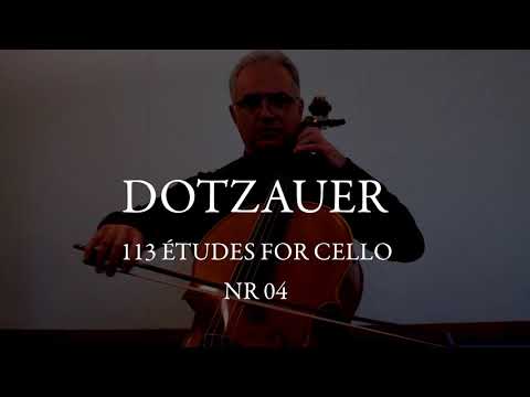 Dotzauer - 113 etudes for cello N.4 Aurelio Bertucci