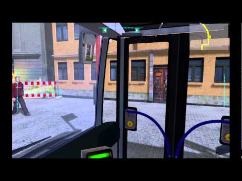 European Bus Simulator 2012, linka 72 (necelá) - kloubový autobus