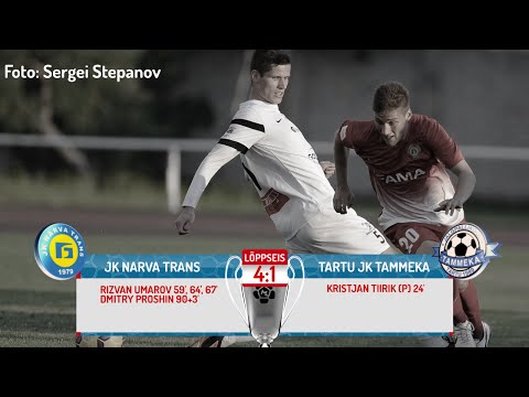16. voor 2016: JK Narva Trans - Tartu JK Tammeka 4:1 (0:1)