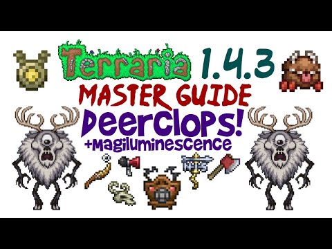 Terraria 1.4.3 x Don't Starve Together - New Deerclops Boss