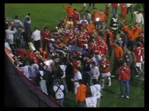 INTER 8x1 Caxias - BI CAMPEÃO GAÚCHO INVICTO 2009 - FESTA DO TÍTULO - Video Amador