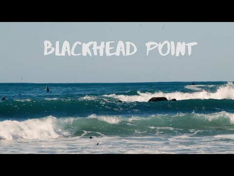 Fun waves pumping at Black Point