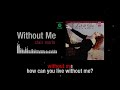 Without Me | Clair Marlo | Lyric Video