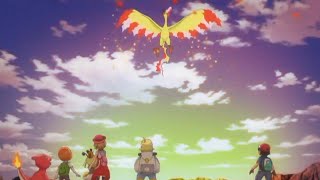 Ash And His Friends Saw Moltress🔥 [Hindi] |Pokémon XY Kalos Quest In Hindi|