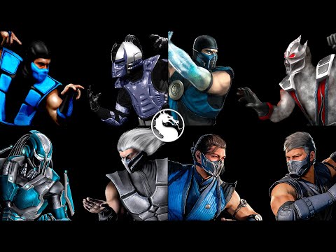 Evolution of Smoke VS Sub-Zero MK2-MK1 | 2K 60FPS