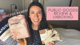 Public Goods Review & Unboxing